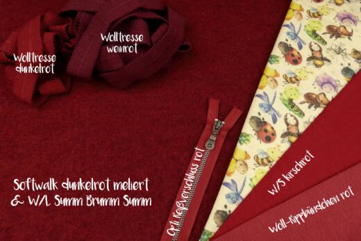 Wolle/Lyocell Bio Sommersweat - SUMM BRUMM SUMM