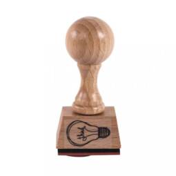 Rayher - Statement-Stempel - think, 2x3cm