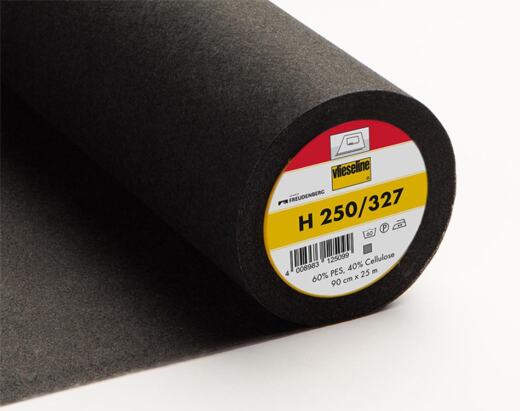 0,5 Meter Vlieseline® H250 (Bügeleinlage) - schwarz