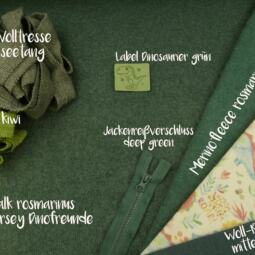 Bio Merinofleece - rosmarin meliert – Bild 2