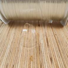 Silikon Gummiband 10mm - transparent