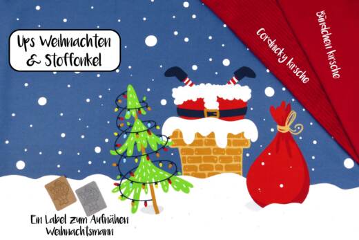 Bio Sommersweat - Tigerlilly EP - Ups Weihnachten (für die kleinen Mäuse / Rapport: 65cm)