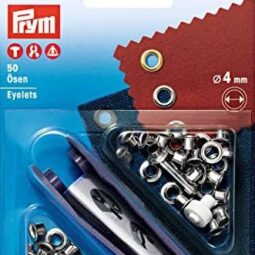 Prym 4mm Ösen (inkl. Werkzeug) - silber (542 400)
