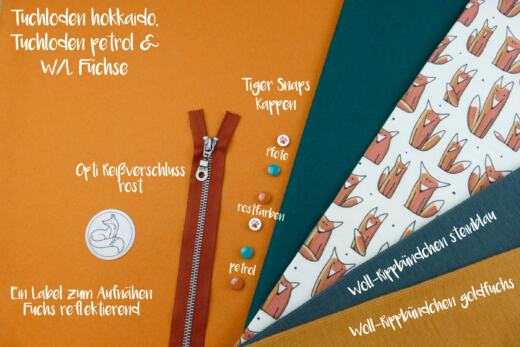 Bio Tuchloden aus 100% Wolle - hokkaido