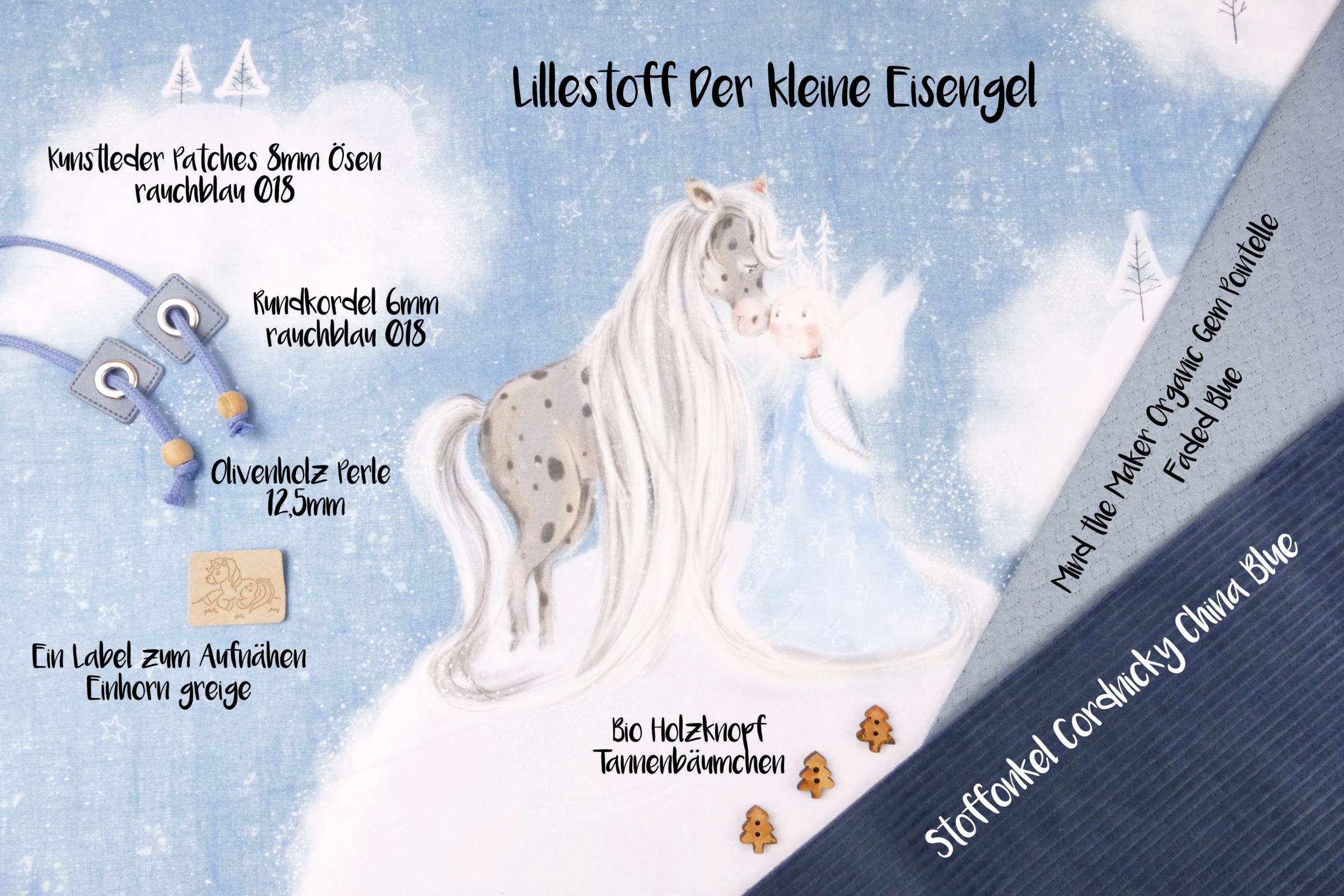 Lillestoff Der kleine Eisengel