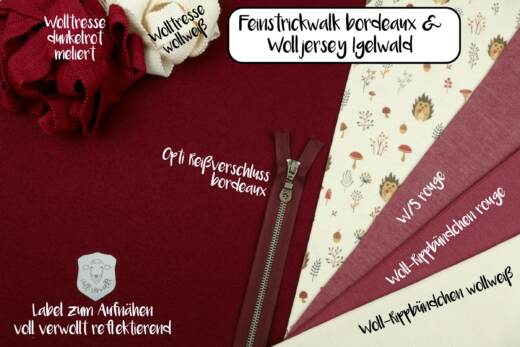 Bio Wolljersey (Interlock) - Igelwald