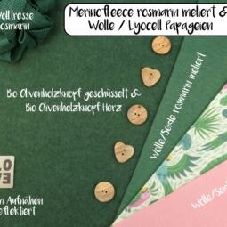 Bio Merinofleece - rosmarin meliert – Bild 6