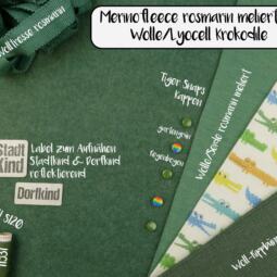 Bio Merinofleece - rosmarin meliert – Bild 7