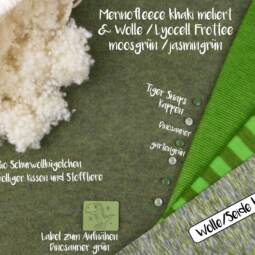 250g Bio Schurwollkügelchen im Biobaumwoll-Turnbeutel – Bild 3