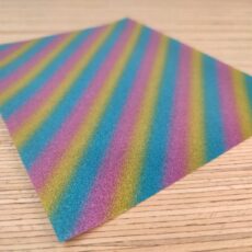 DIN A4 Glitzer Flexfolie - Siser Twinkle - Regenbogen (rainbow)