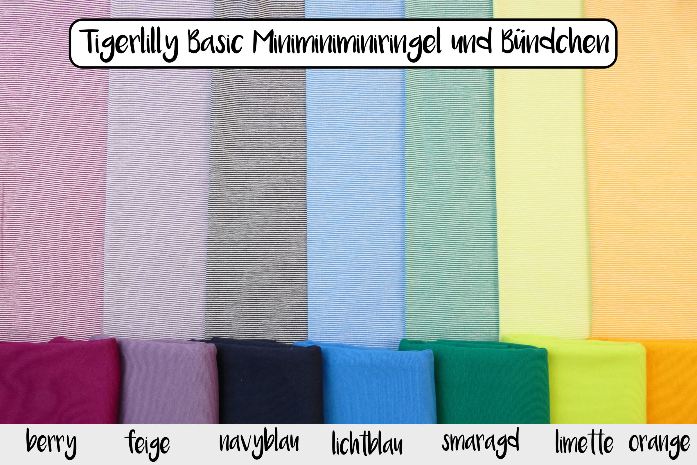 Miniminiminiringel Tigerlilly basic und Büdchen