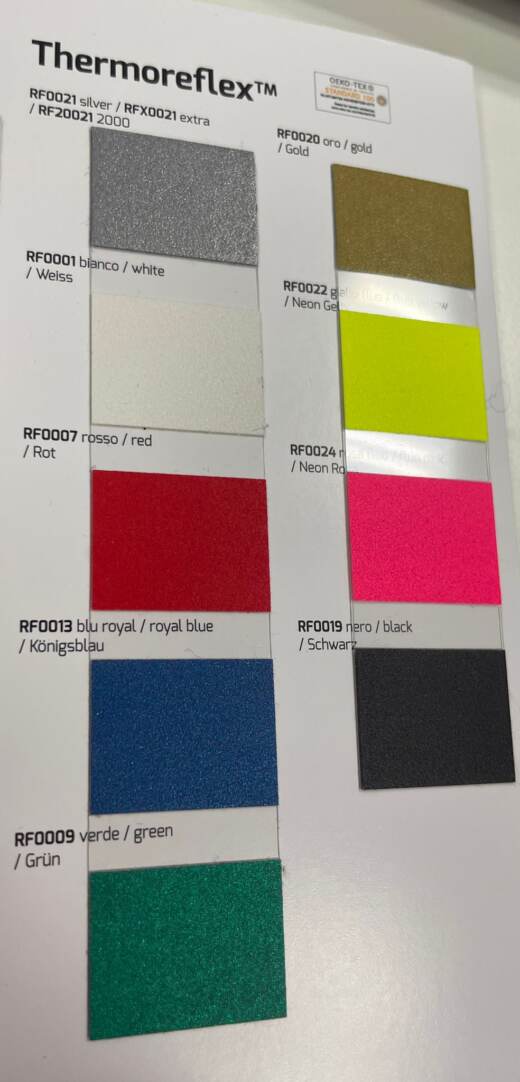 Siser Thermoreflex® Reflex Flexfolie (20x25cm) - ca. 20 x 25cm - Farbauswahl