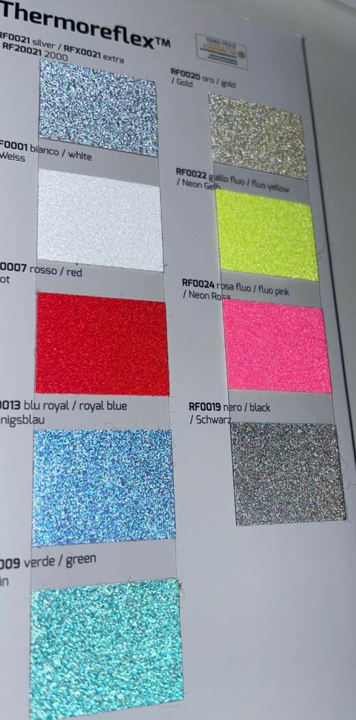 Siser Thermoreflex® Reflex Flexfolie (20x25cm) - ca. 20 x 25cm - Farbauswahl