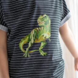 DTF Bügelbild H13 - Tyrannosaurus Rex (ca. 18 x 15,5cm) – Bild 4