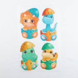 DTF Bügelbilder D13 - Tigerlilly EP - Dinobabys (ca. 15,5 x 25cm)