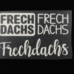 Bügelbilder aus Reflexfolie - "Frechdachs" - Farbauswahl – Bild 4