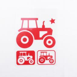 Bügelbilder aus Reflexfolie - Traktor - Farbauswahl – Bild 2