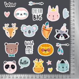 DTF Bügelbilder D15 - Tigerlilly EP - Wild & Free (ca. 19 x 17,5cm) – Bild 2