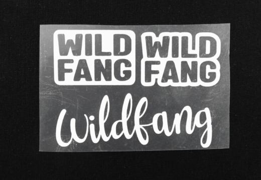 Bügelbilder - "Wildfang" - Farbauswahl