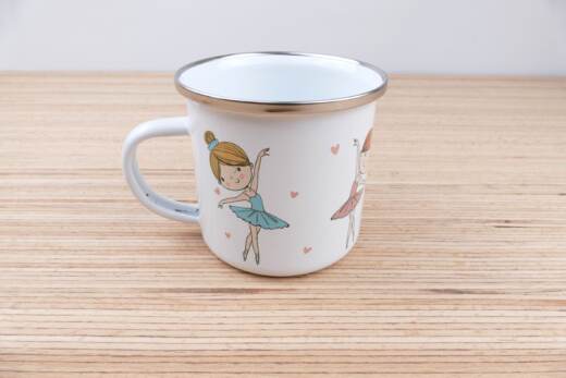 Ein Emaillebecher 300ml - Tigerlilly EP - Ballerina