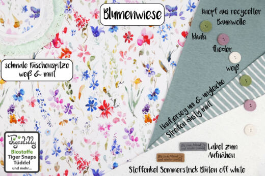Biojersey - Tigerlilly - Blumenwiese