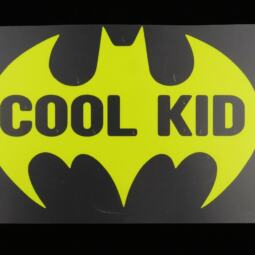 Bügelbild - COOL KID (ca. 10 x 14,5cm) - Folienauswahl – Bild 31