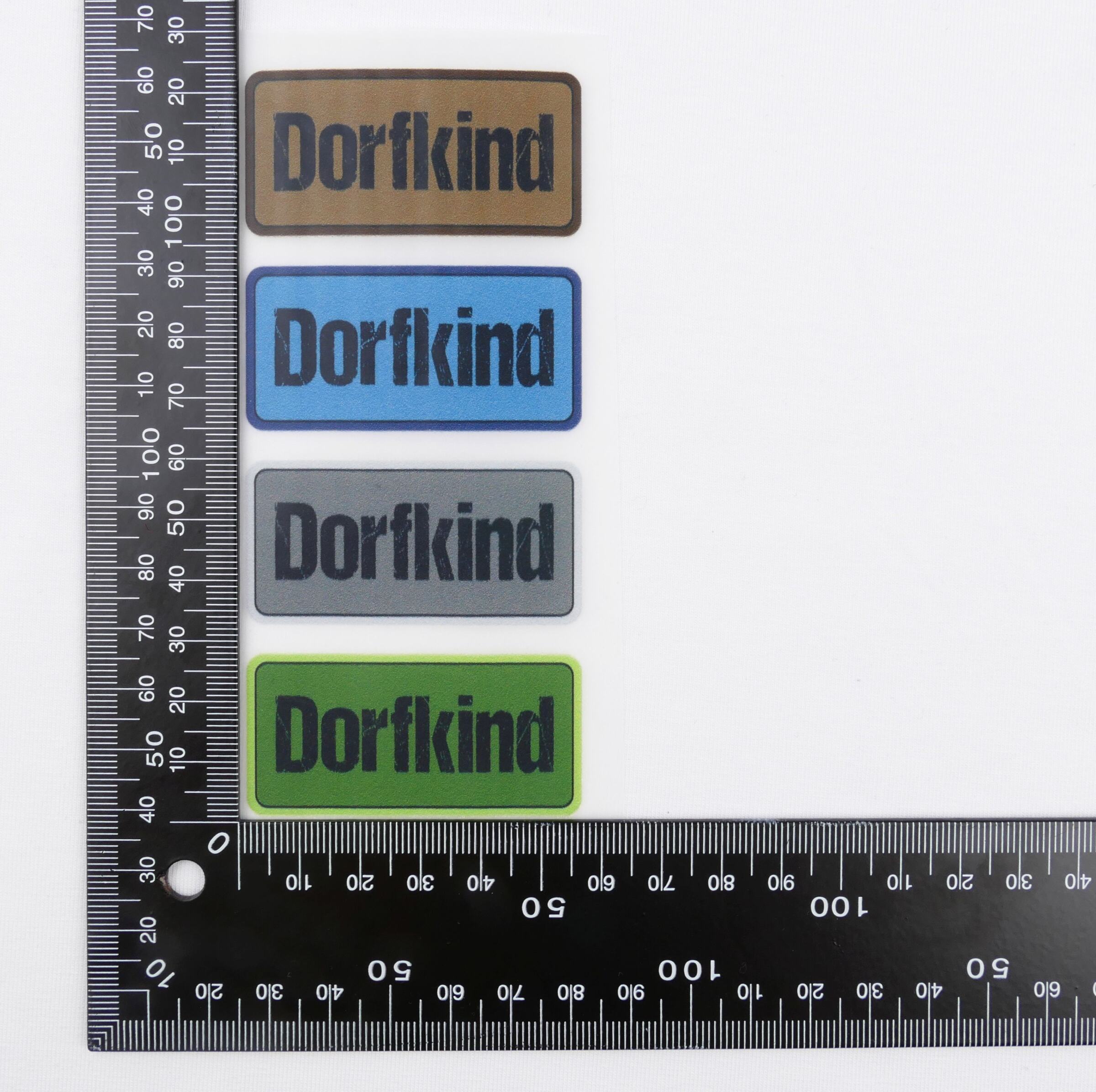 Dorfkind label Lineal