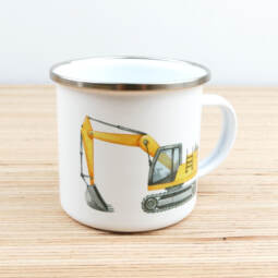 Ein Emaillebecher 300ml - Tigerlilly EP - Bagger