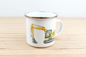 Ein Emaillebecher 300ml - Tigerlilly EP - Bagger