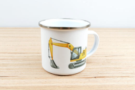 Ein Emaillebecher 300ml - Tigerlilly EP - Bagger