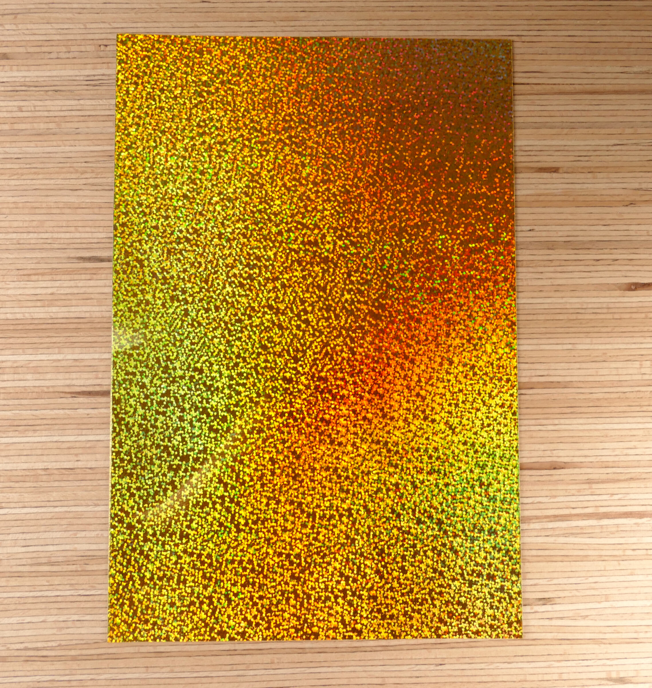 Holographic Folie gold