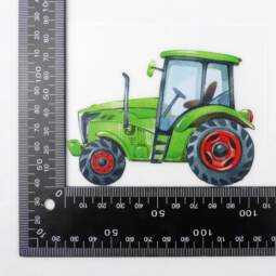 DTF Bügelbilder G11 - Tigerlilly EP - kleiner Traktor - gelb (ca. 7,5 x 10,5cm) – Bild 3