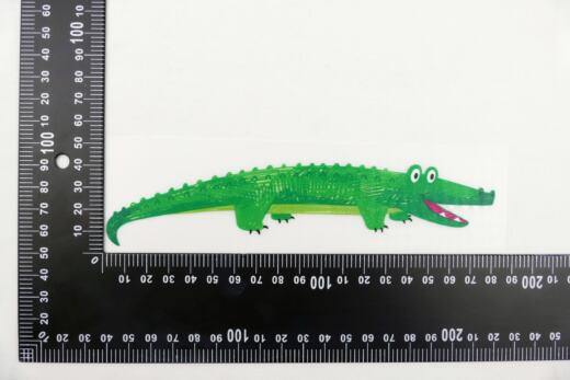 DTF Bügelbild G14 - Krokodil (ca. 4 x 18cm)