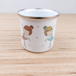 Ein Emaillebecher 300ml - Tigerlilly EP - Ballerina – Bild 2