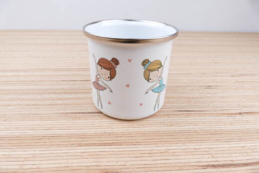 Ein Emaillebecher 300ml - Tigerlilly EP - Ballerina