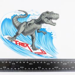 DTF Bügelbild G13 - Tigerlilly EP - Surf Rex (ca. 14 x 18,5cm) – Bild 2