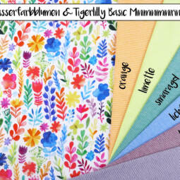 Biojersey - Tigerlilly EP - Wasserfarbblumen – Bild 4