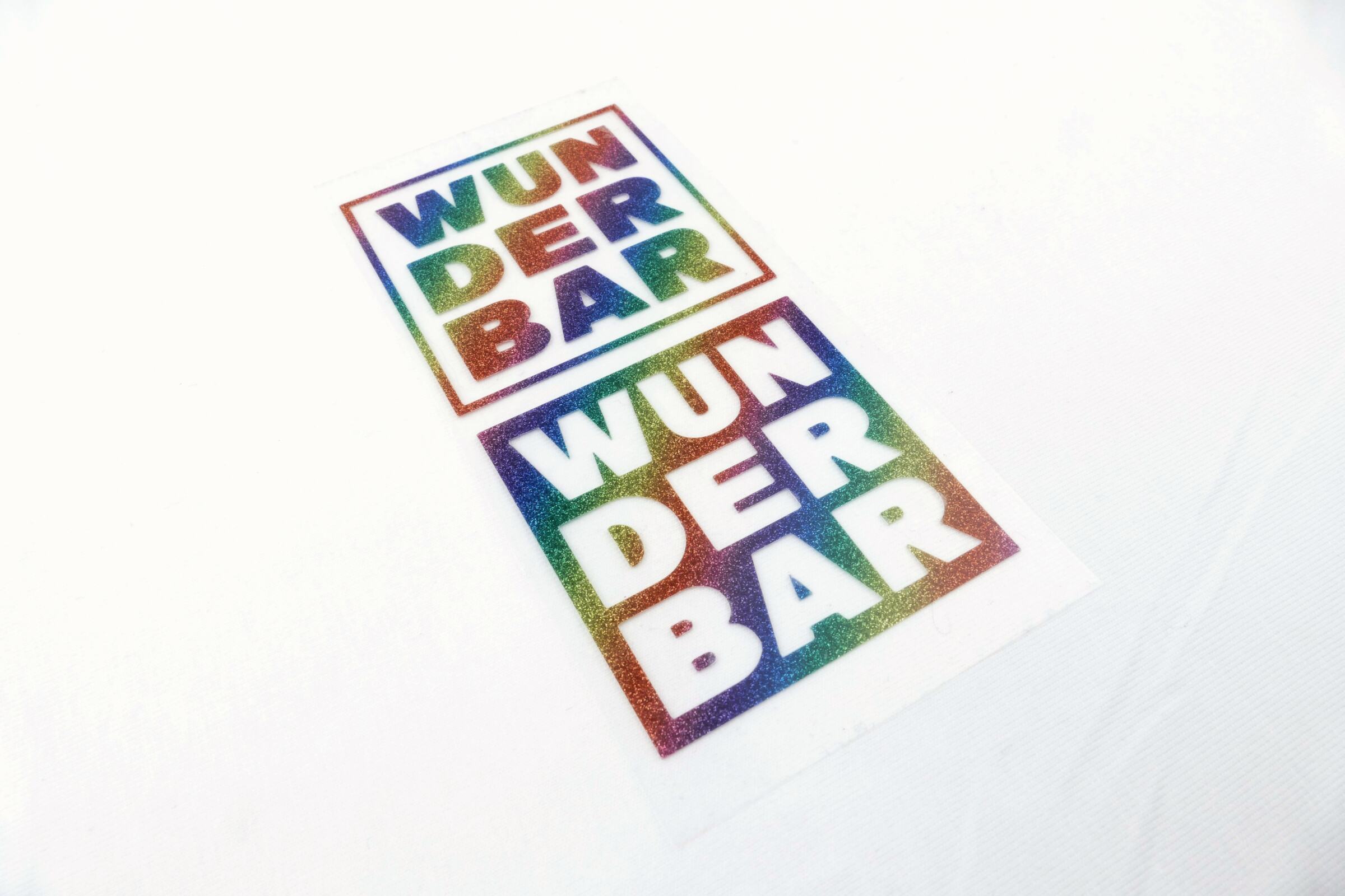 wunderbar regenbogen glitzer 2