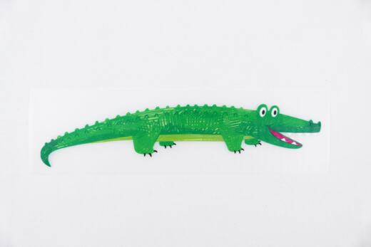 DTF Bügelbild G14 - Krokodil (ca. 4 x 18cm)