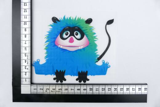 DTF Bügelbild I9 - Monpossum (ca. 11 x 14,5cm)