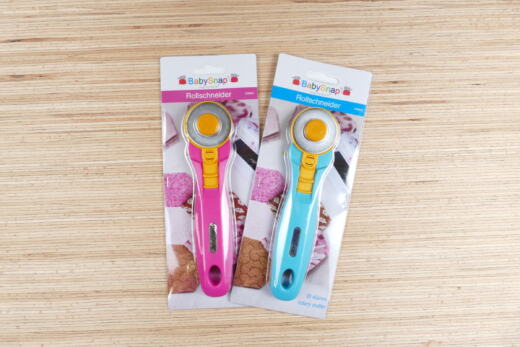 Baby Snap Rollschneider 45mm hellblau