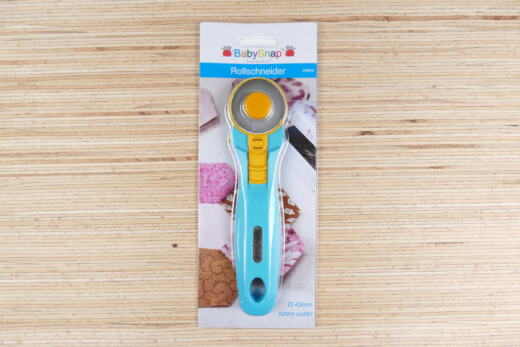 Baby Snap Rollschneider 45mm hellblau