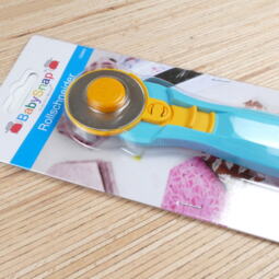 Baby Snap Rollschneider 45mm hellblau – Bild 2