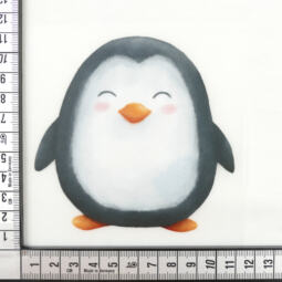 DTF Bügelbild I14 - Pinguin (ca. 10,5 x 10cm) – Bild 2