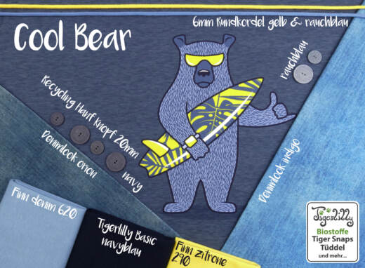 Biojersey - Tigerlilly EP - cool bear (Rapport: 100cm)