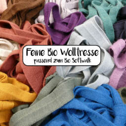 Feine Bio Wolltresse - Farbauswahl (passend zum Bio Softwalk) – Bild 1