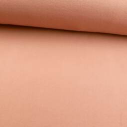 Bio Baumwollfleece - dusty rose 130