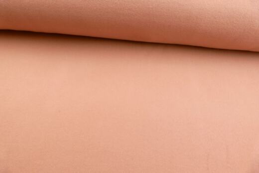 Bio Baumwollfleece - dusty rose 130