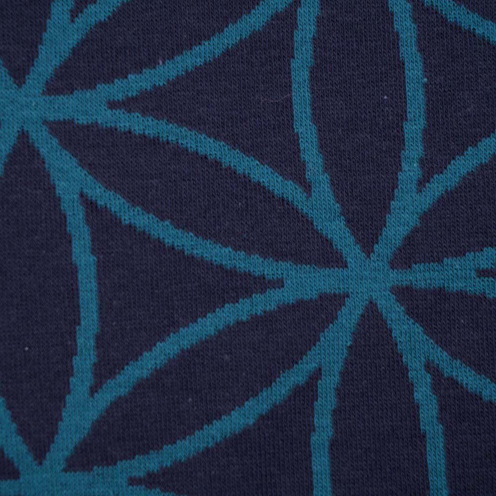 bio-jacquard-blume-des-lebens-dark-blue-gots 2