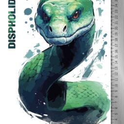 DTF Bügelbild L3 - Baumschlange (ca. 27,5 x 18cm) – Bild 3